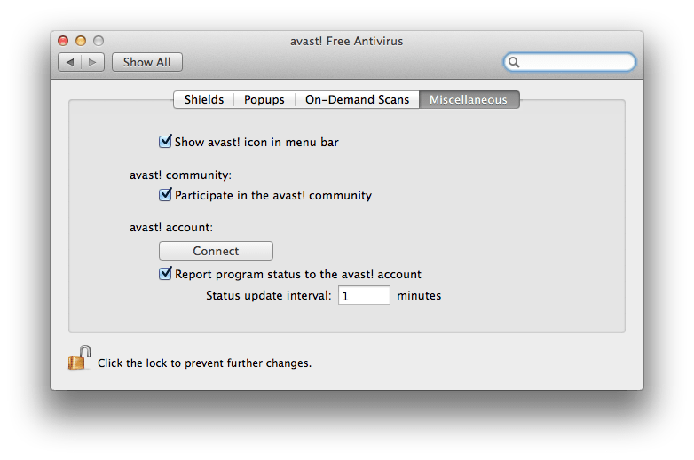 grant permission for avast on a mac